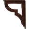 Ekena Millwork Bradford Wrought Iron Bracket, (Triple center brace), Antiqued Copper 2"W x 7 1/2"D x 10"H BKTM02X07X10TBRACO - alternate 5